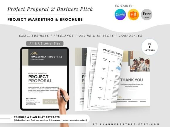 Download Project Proposal Template, Business - Business Collection