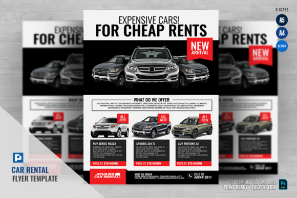 Download Car Rental and Dealership Flyer - Rent Collection