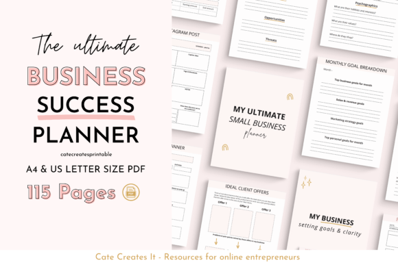 Download Printable Small Business Planner - Business Collection