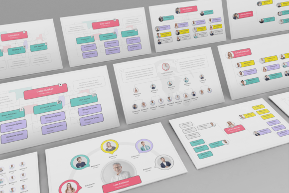Download Chart Organization Powerpoint Template - Chart Collection