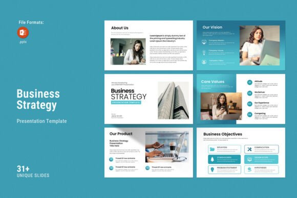 Download Business Strategy PowerPoin Template - Business Collection