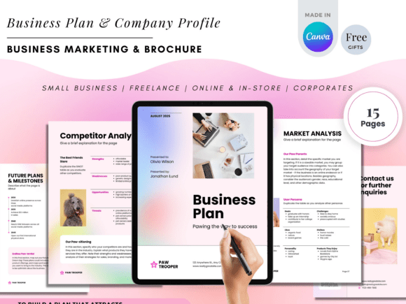 Download Small Business Plan Template, Small - Business Collection
