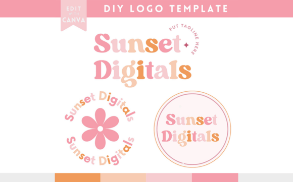 Download Aesthetic Logo Canva Design Branding - Branding Collection