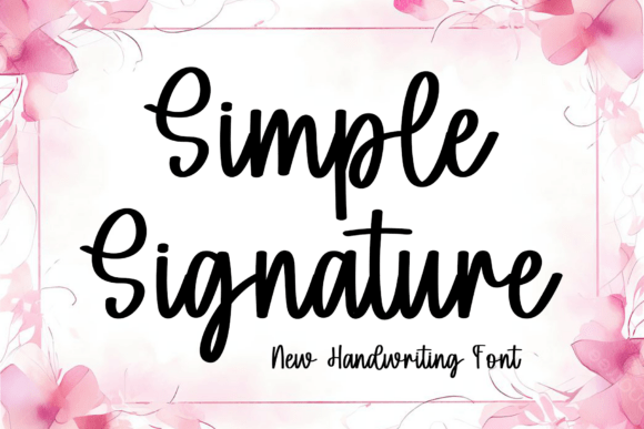 Download Simple Signature - Premium Resources