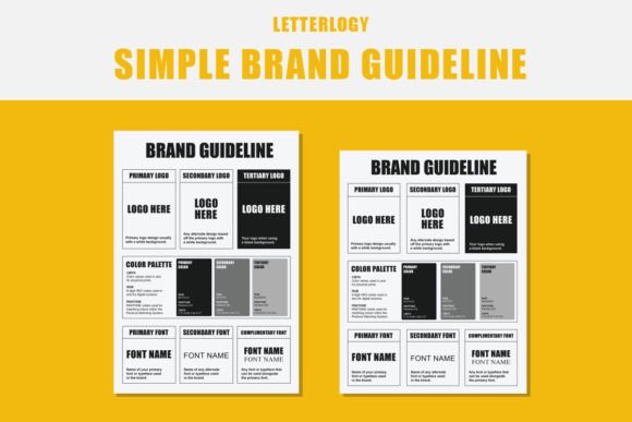 Download SIMPLE BRAND GUIDELINE TEMPLATE - Simple Collection