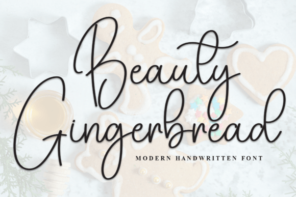 Download Beauty Gingerbread Font - Beauty Collection