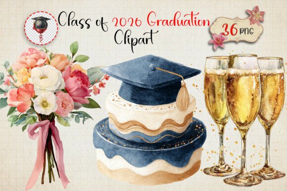 Download Class of 2026 Graduation Clipart - Class Collection