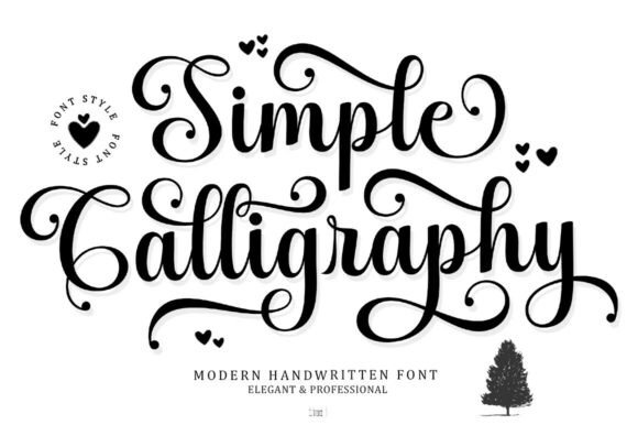 Download Simple Calligraphy - Simple Collection
